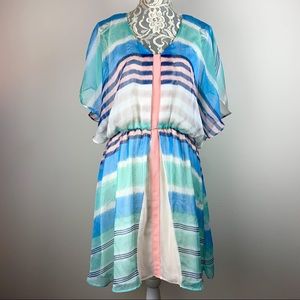 [Anthropologie] Decatur Stripe Dress - L